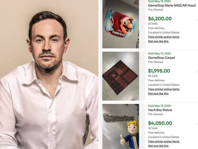 Ryan Cohen's eBay stunt earned him $168K. His top sale was a Halo Master Chief statue.