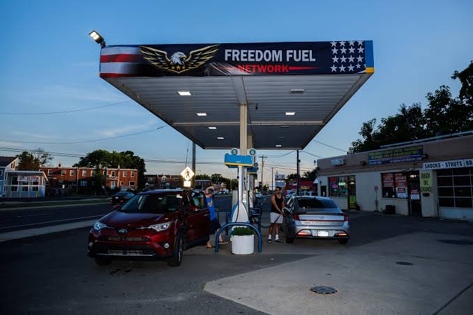 Trump Is Promoting ‘Freedom Fuel’ for $3.47 a Gallon. Who’s Behind It?