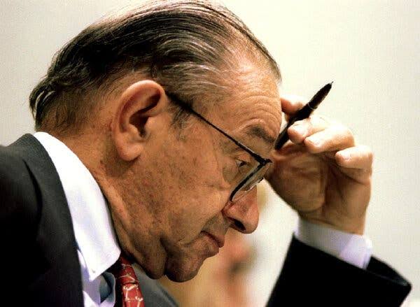 Opinion | The Moment Alan Greenspan Should Be Remembered For