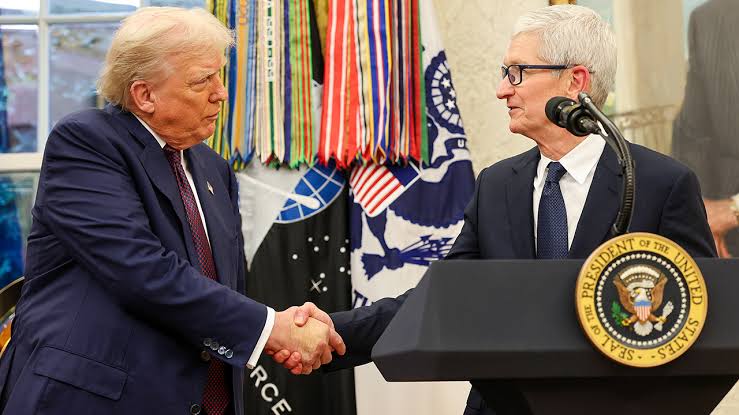 Apple to work with Intel on US chip design and production, Trump says