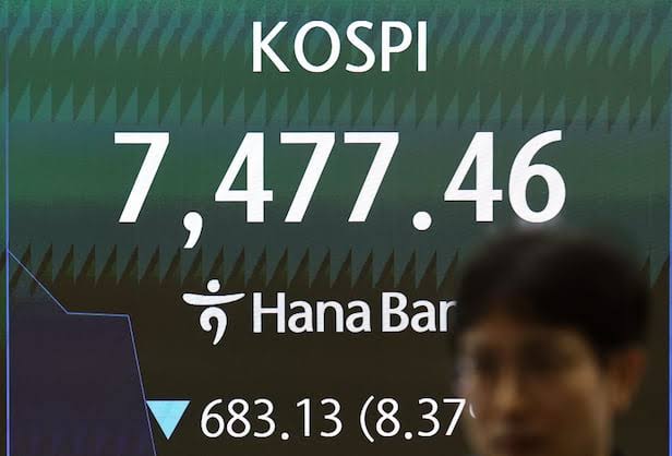 Black Monday: KOSPI Plummets 8%, Triggers Circuit Breaker