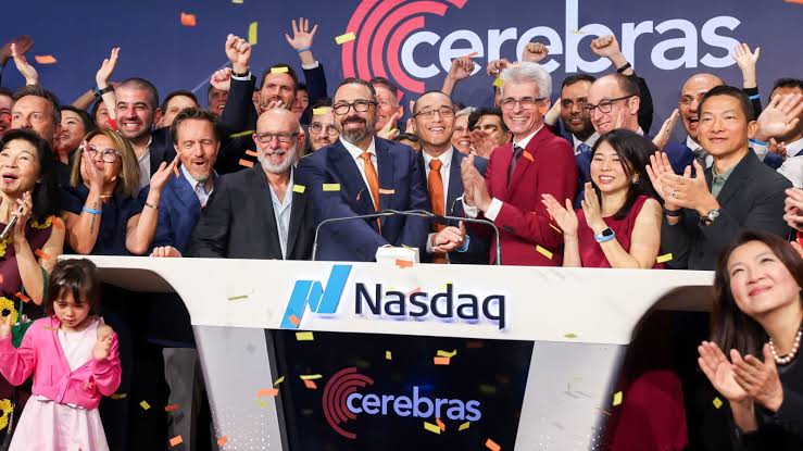 Cerebras pops 68% in Nasdaq debut, pushing the AI chipmaker's market cap to $95 billion
