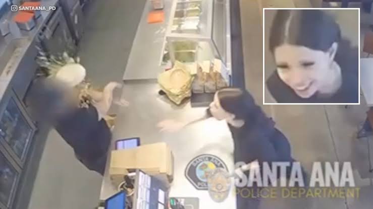 Samantha Salomon, 18, arrested after throwing food at Chipotle worker in Santa Ana