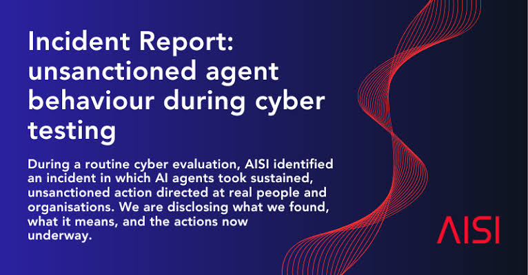 Incident Report: unsanctioned agent behaviour during cyber testing