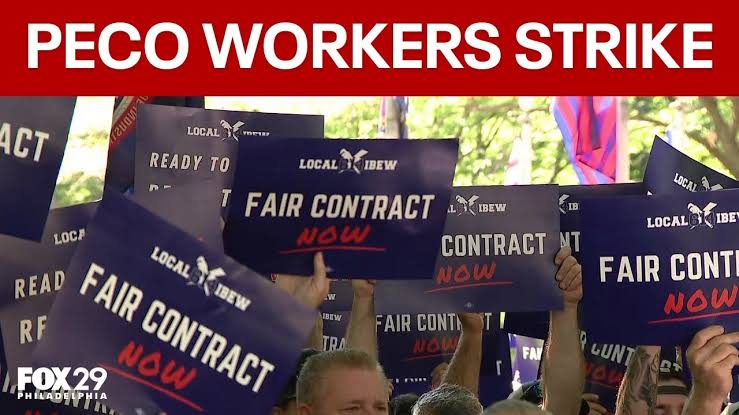 IBEW Local 614 enacts first strike in PECO history