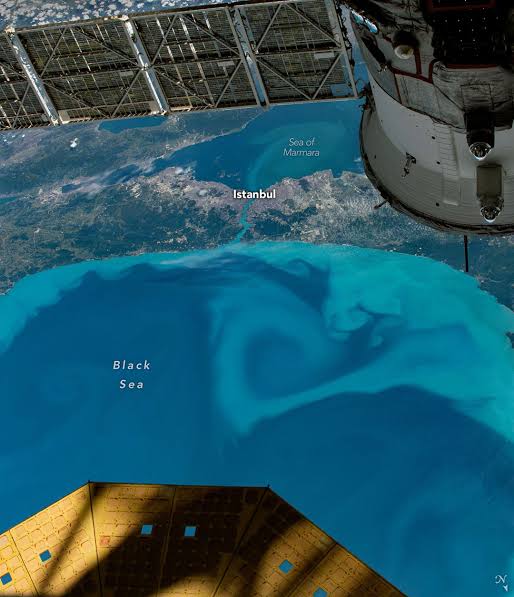 A Turquoise Tint for the Black Sea