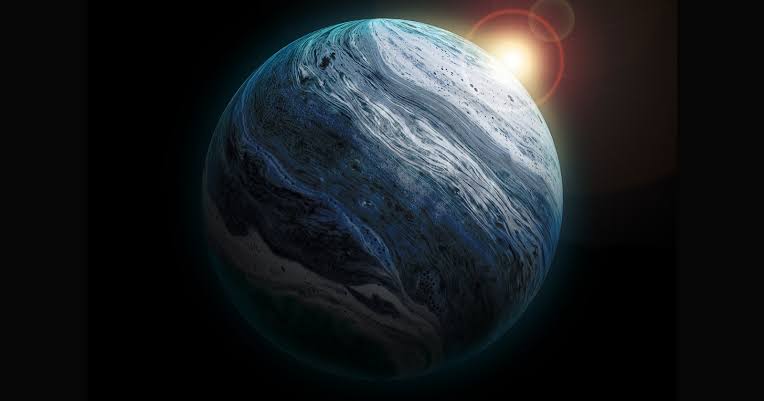 There is a planet 63 light-years from Earth where the rain is made of molten glass, the winds blow at 7,000 kilometres per hour, the daytime temperature is over 1,000 degrees Celsius, and the planet itself, viewed from space, is the same deep blue as Earth.