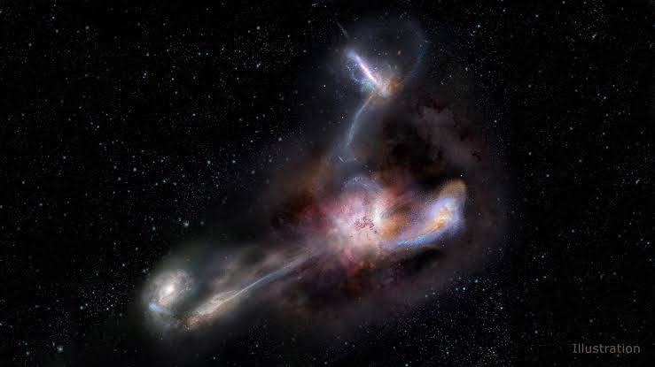 Universe's most distant 'Hot DOG' yet may owe extreme infrared glow to polar dust, Webb reveals