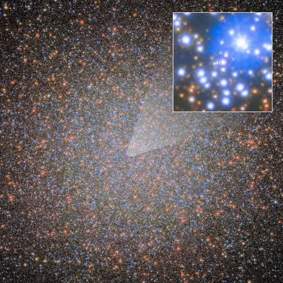 Hubble discovers first of star cluster’s missing black holes