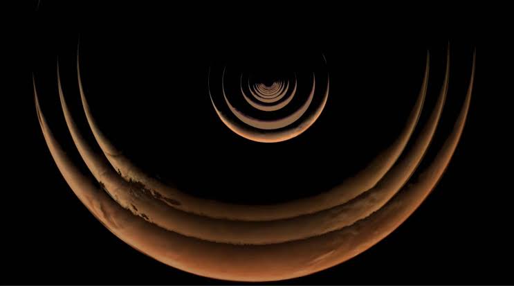 NASA’s Psyche Mission Captures Crescents and Surface Details During Recent Martian Flyby