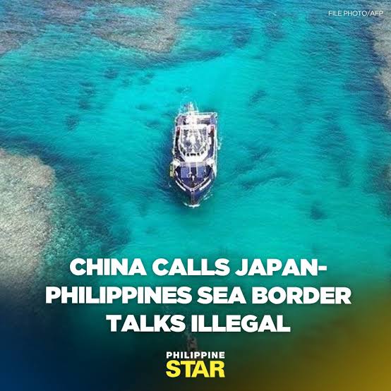 China has expressed strong opposition to a decision by Japan and the Philippines to start maritime border negotiations, calling the talks “illegal” and claiming exclusive control over the waters concerned. https://tinyurl.com/ya26vdam