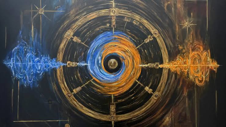 Physicists recreate black hole energy extraction in the lab