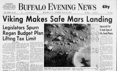 50 years ago today, the first spacecraft landed on Mars. Buffalo helped make it happen.