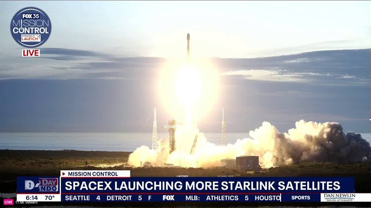 SpaceX: Falcon 9 rocket launches Starlink satellites from Florida