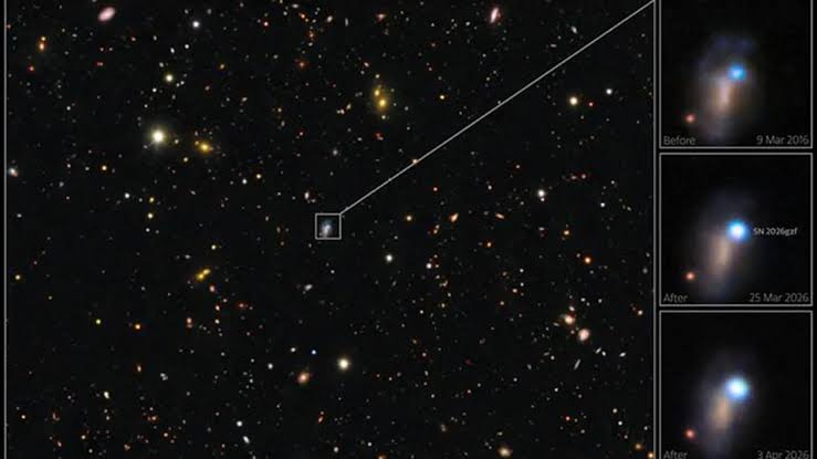 A star 20 times the size of the sun died in a supernova — and telescopes around the world joined forces to...