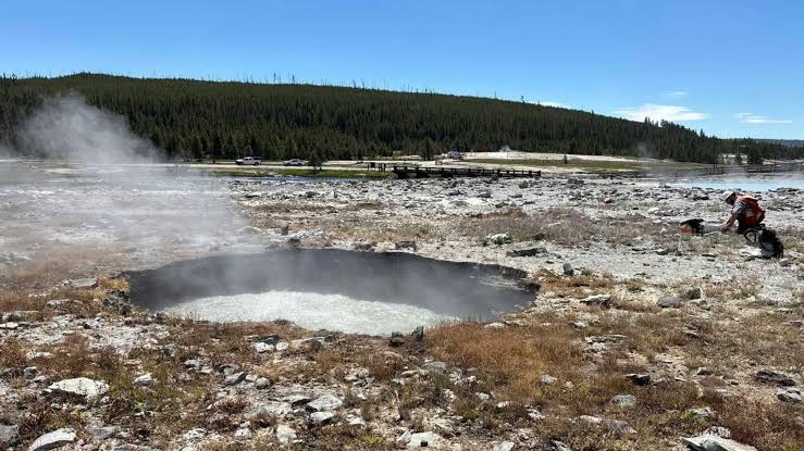 Explosion Creates 20-Foot Crater of Boiling Water in Yellowstone National Park