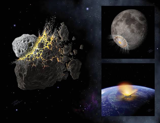One Asteroid Collision May Have Rocked Earth, Mars, and the Moon