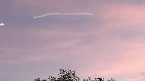 SpaceX rocket launch in Florida. What time does the Falcon 9 lift off?