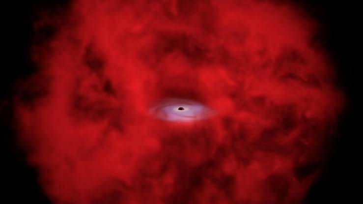 A mysterious “red dot” spotted in space: are we witnessing a cosmic birth?