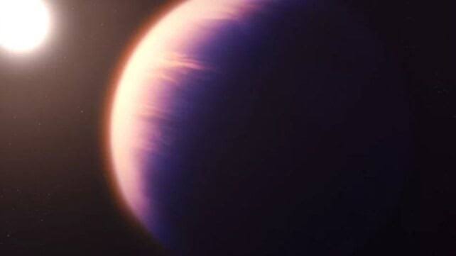 JWST May Have Just Found Heavy Water on an Alien World