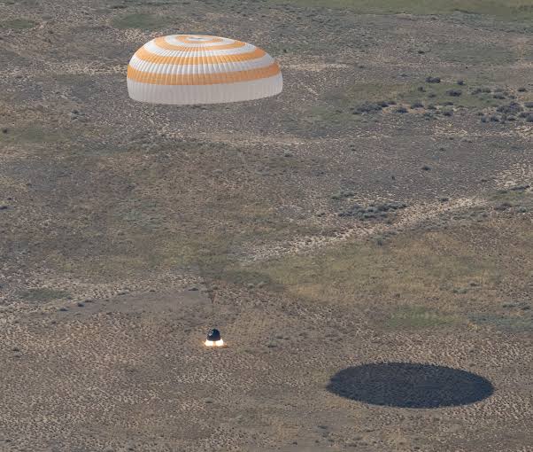 NASA Astronaut Chris Williams, Crewmates Return from Space Station