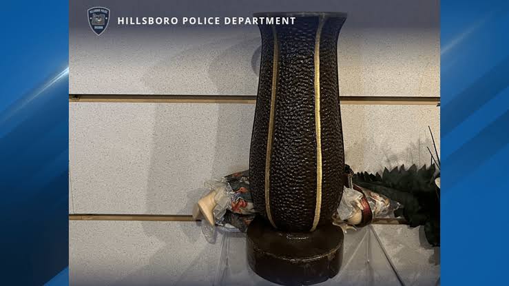 Hillsboro police seek tips after bronze vases stolen from Fir Lawn Cemetery graves