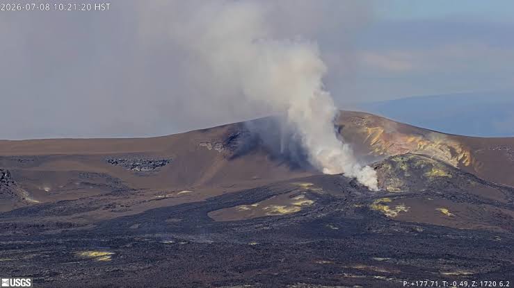 Kīlauea Volcano Update for Wednesday, July 8