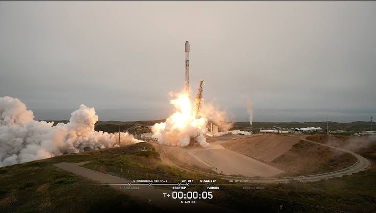 SpaceX soars with its first launch as a public company, marking a new era