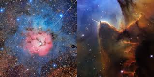 Trifid Nebula with Rubin