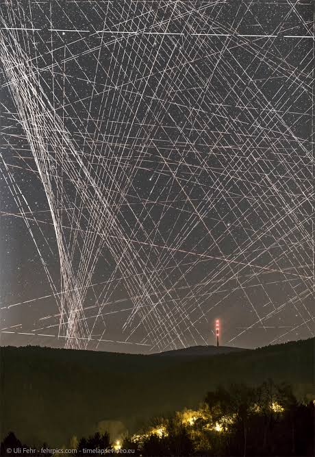 A Stark Image of the Destruction of the Night Sky