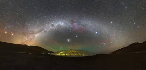 In the Atacama Desert, astronomers live and work in a James Bond villain lair