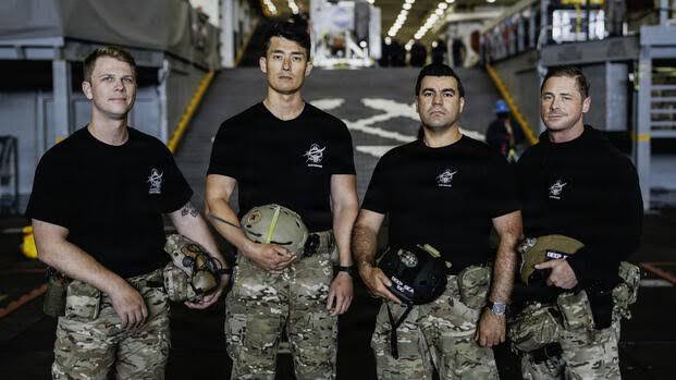 Meet the Four Navy Sailors Who Welcomed Artemis II Astronauts Back to Earth