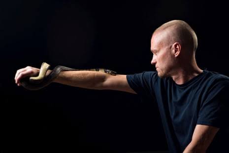Bitten by snakes 200 times – on purpose: US man’s quest to help deliver new antivenom