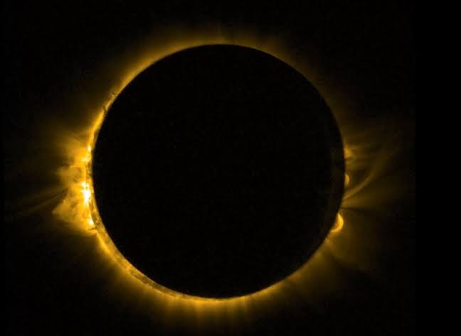 This may be one of the most stunning parts of a total eclipse