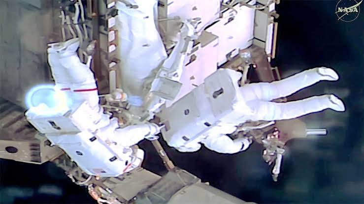 Astronauts Complete Spacewalk for Solar Array Modifications