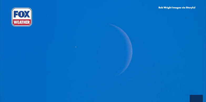 Watch: Venus disappears behind the moon in stunning timelapse of rare, daytime lunar occultation