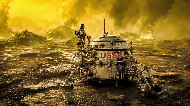 The Soviet Union launched nearly 30 spacecraft at Venus and became the only nation ever to land on its surface and send back pictures — color photographs of a scorched volcanic plain under a yellow-green sky, shot in the few dozen minutes before the heat