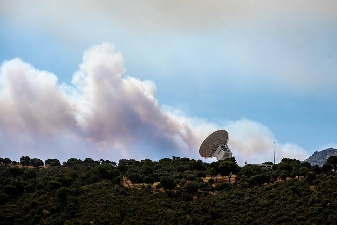 Wildfire forces evacuation of NASA’s Deep Space Network complex in Spain