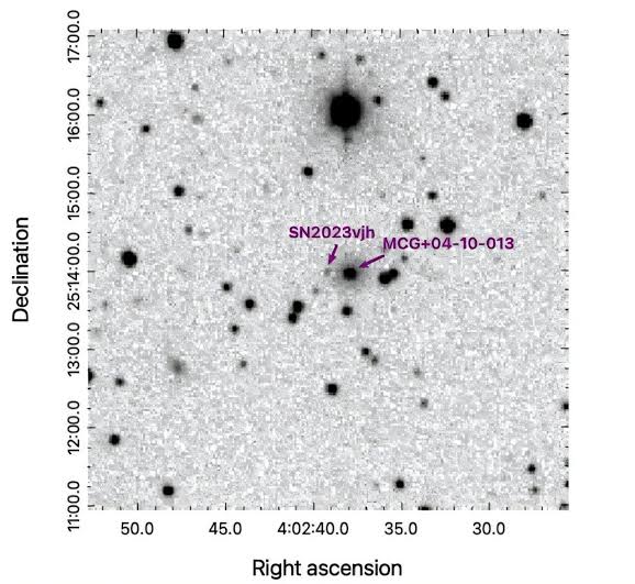 Observations investigate the nature of a peculiar supernova