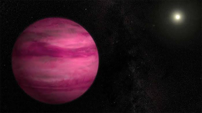 Pink Planet illustration (IMAGE)