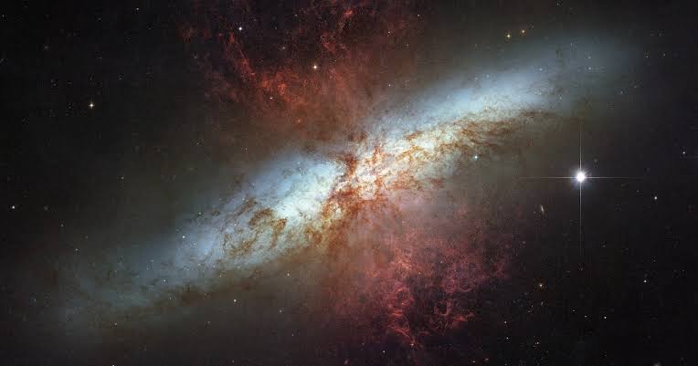 The James Webb telescope picked out 16.5 million individual stars in the Cigar Galaxy — a neighbor forming stars ten times faster than the Milky Way, in a burst estimated to last only a few hundred million years