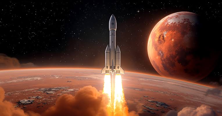 NASA's Psyche spacecraft, on its way to a metal-rich asteroid, used Mars as a gravitational slingshot in May 2026, skimming just 2,800 miles above the planet to gain the speed it needed — Mars as a stepping stone rather than a destination