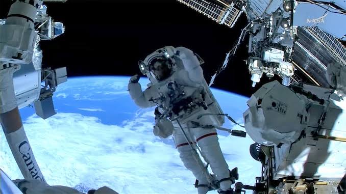Astronauts ‘operate’ on space station’s broken robot arm