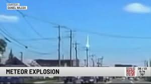 Meteor Explosion Caught on Camera in Rome