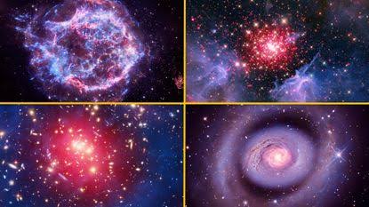 NASA celebrates America's 250th birthday with red, white and blue snaps of the cosmos — Space photo of the week