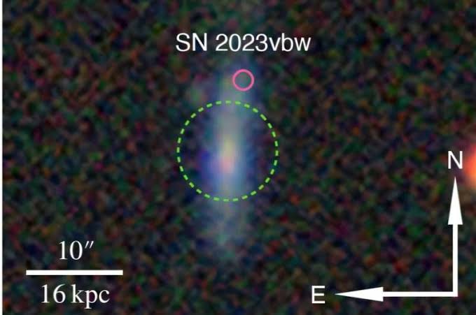 A giant star may have destroyed itself in one of the universe's rarest explosions