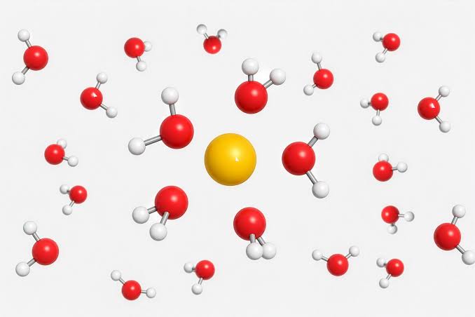 The structure of water: Entropy determines whether ions stick
