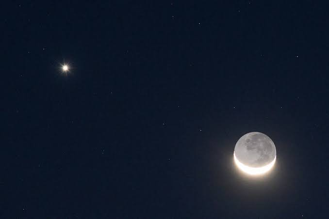 Tonight the crescent Moon is between Venus and Jupiter. Here's how to see the stargazing spectacle