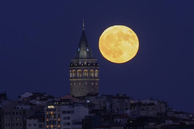 Buck moon crowns the sky in midsummer brilliance