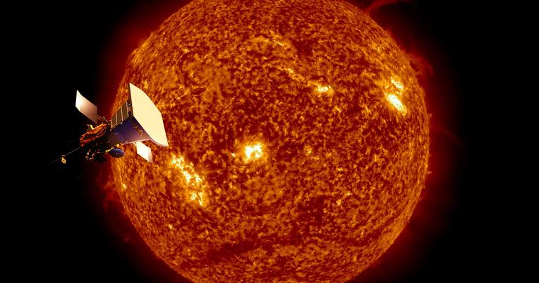 Parker Solar Probe has flown through the Sun’s outer atmosphere, the corona, where temperatures soar into the millions of degrees even though the visible surface below is far cooler — one of the strangest long-running puzzles in solar physics.